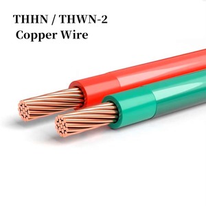<span class=keywords><strong>ราคา</strong></span>โรงงาน<span class=keywords><strong>สาย</strong></span>ไฟทองแดง THHN 600V หุ้มฉนวน PVC หุ้มไนลอน ขนาด 14 AWG # <span class=keywords><strong>สาย</strong></span>ไฟฟ้า THWN-2 ขนาด 12 10 Ga 8 เกจ 2/0 1/0 AWG - Product Image 1