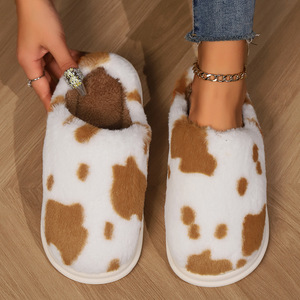 <b>Slippers</b> Spot Plush Cotton <b>Slippers</b> Winter Home Couple Platform Warm <b>Slippers</b> - Product Image 4