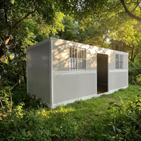 Maison conteneur pliable de type Z de 20 pieds, gain de place, faible coût, temporaire, étanche, modulaire, préfabriquée pour l'hébergement des travailleurs