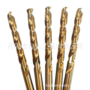 Brocas métricas Hesheng de longitud estándar M35 de acero al cobalto de alta velocidad con vástago recto para perforación de placas metálicas - Product Image 3