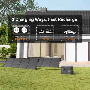Manufacturer Camping Tragbare Powerstation Fast Charge 1488wh Solar Generator Portable 1500W Power Station Lifepo Battery - Product Image 6