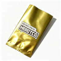 Sachets holographiques 3D personnalisés pour cartes à collectionner, sachets blindés pour boosters avec effet pailleté, emballage TCG pour boutique