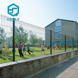 รั้วตาข่ายลวดเชื่อมโค้ง 3 มิติ คุณภาพสูง ความสูง 6 ฟุต ทนทานต่อการผุพัง เป็นมิตรกับสิ่งแวดล้อม ติดตั้งง่าย ประตูตาข่ายตกแต่ง - Product Image 3