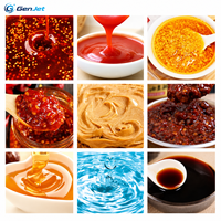 Machine d'emballage horizontale automatique pour liquides en sachet, équipement de remplissage et de scellage pour sauces, miel, ketchup, production OEM