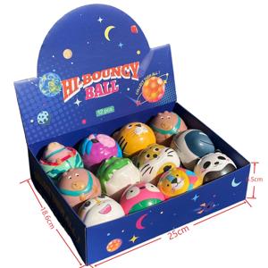 Vente en gros de balles rebondissantes en PU en forme d'animaux, jouets en plastique pour enfants de 5 à 13 ans, unisexe - Product Image 2