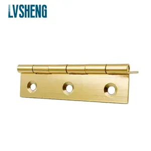 Hot Sale 2,0 Zoll Faltbare Metalls chrank Küche Holz Messing Tür Scharnier Möbel Schmucks cha tulle Hardware Fitting Pure Copper