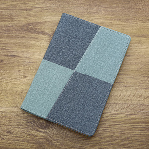 Imitation Leather Cover A5 Business <strong>Notebook</strong> with Paperback Binding Thickened Forest Paper Work Office Gift TG Model - Product Image 6