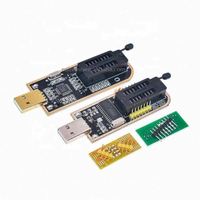 XTW100 24 25 Series EEPROM Flash BIOS USB Programmer modul + SOIC-8 uji klip untuk EEPROM 93CXX / 25CXX / 24CXX untuk CH341
