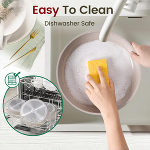 Juego de Utensilios de Cocina Antiadherentes de Cerámica de 19 Piezas con Mango Desmontable, Apto para Inducción, Lavavajillas y Horno - Product Image 5