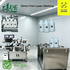 Machine de marquage laser UV double 30W, un code par article, anti-contrefaçon, codage intérieur/extérieur pour bouteilles en plastique, conforme ASL BELGISI - Product Image 2