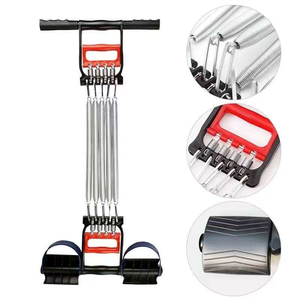 Alat Penguat Otot Dada dan Lengan Multifungsi Tiga-dalam-Satu Spring Multi-Functional Tensioner Grip Strength Enhancer - Product Image 4