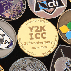 Özel Fabrika Üretimi 3D Altın Kaplama Baskılı Madeni Para Kişiselleştirilmiş Metal Yarışma Gümüş Parası - Product Image 3