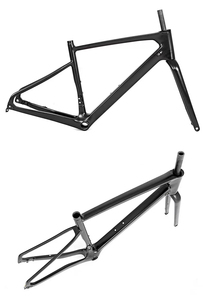 非标准碳纤维桶轴盘式制动器碎石越野车公路自行车车架 - Product Image 6