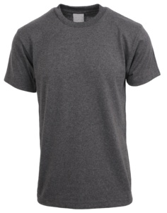 Camiseta Blanca con Cuello en V para Hombre, 100% Algodón de Alta Calidad, Impresión Digital Personalizada, Azul, Venta al por Mayor en EE. UU., 280g, Anti-Pilling, Transpirable - Product Image 1