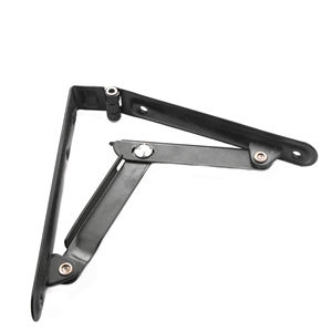 Supporto a parete in acciaio triangolare con rivestimento in polvere ripiano pieghevole chiusura <span class=keywords><strong>staffa</strong></span> cerniera - Product Image 1