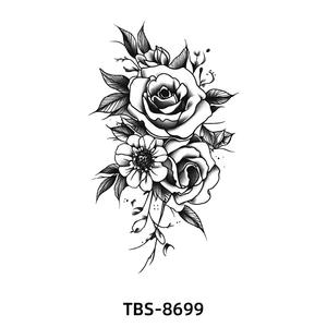 Tatouages sexy imperméables en gros, tatouages d'animaux longue durée, autocollants de <span class=keywords><strong>tatouage</strong></span> temporaires <span class=keywords><strong>pour</strong></span> le corps, tatouages floraux temporaires <span class=keywords><strong>pour</strong></span> femmes - Product Image 5