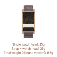 Pulsera Inteligente Deportiva Cuadrada, Resistente al Agua IP68, Magnética, con Logotipo Personalizado, Venta al Por Mayor Directa de Fábrica, Sin Pantalla, para Minoristas