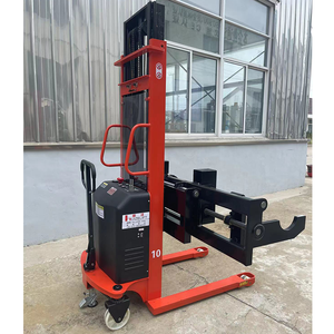 รถเข็นยกม้วน300kg 1.6เมตรสำหรับอุตสาหกรรมการพิมพ์พร้อมแท่นวาง2จุด - Product Image 5