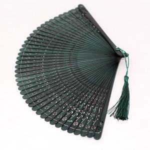 Éventail pliant en bambou de style chinois et japonais pour femmes, fait main, ajouré, écologique, style festival, vente en gros - Product Image 2