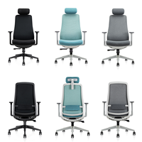 Chaise de bureau ergonomique avec soutien lombaire, chaise de travail moderne, chaise pivotante de luxe avec massage