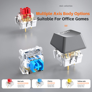 Bán Chạy Nhất RGB Bàn Phím Cơ Khí Đầy Đủ Key Hot Cắm OEM Tùy Chỉnh 68 Key Trục Màu Đỏ Câm Văn Phòng Chơi Game Bàn Phím - Product Image 3