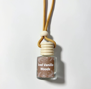 Bouteille de parfum suspendue de voiture de désodorisant de 5ml 8ml avec le chapeau en bois - Product Image 4