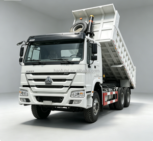 Camion benne Sinotruk Howo NX TX 6x4, 10 roues, 371 CV, benne basculante en U, poids lourd pour l'exploitation minière, la construction, le sable et la pierre - Product Image 4