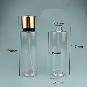 Botella <span class=keywords><strong>de</strong></span> <span class=keywords><strong>perfume</strong></span> <span class=keywords><strong>de</strong></span> plástico; 250ml, mismo modelo que <span class=keywords><strong>Victoria</strong></span>'s <span class=keywords><strong>Secret</strong></span> con tapa <span class=keywords><strong>de</strong></span> doble capa y transparente <span class=keywords><strong>de</strong></span> tres capas - Product Image 3