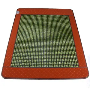 Coréen matelas de massage électrique de soins de santé thérapie thermique jade coussin