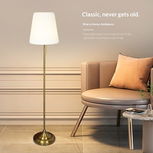 Lámpara de Noche Vintage con Cuerda para Tirar, Estilo Americano y Europeo, para Sala de Estar y Dormitorio, Cuidado Ocular, para Mesita de Noche, Venta Transfronteriza - Product Image 1
