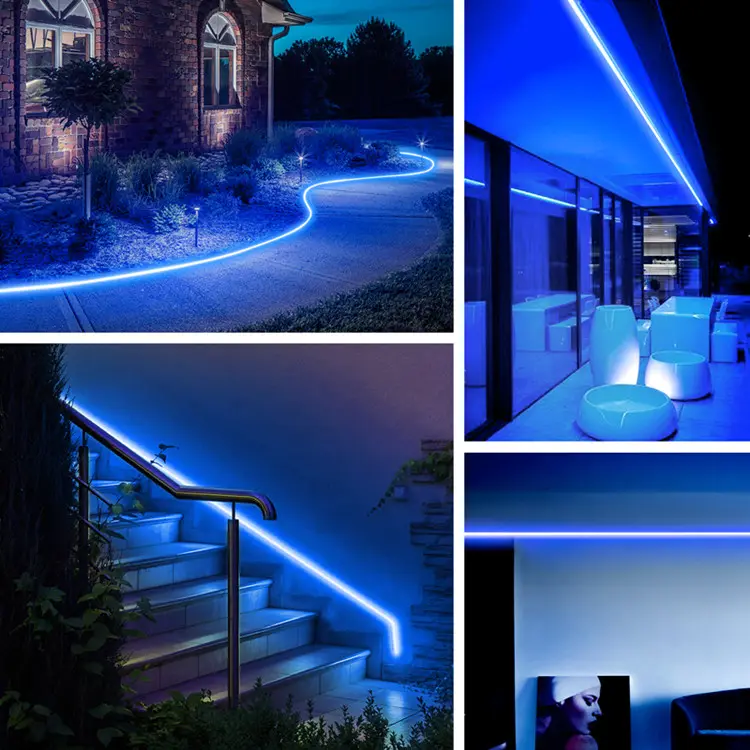 Große bunte Neon-LED-Beleuchtung mit Smd5050 PVC-Hochspannungs-LED-Neonlichts eil