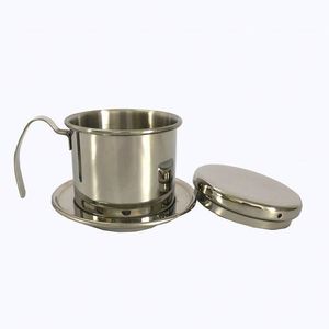 หม้อกาแฟสแตนเลส 304 สำหรับใช้ในบ้าน พร้อมที่กรองกาแฟแบบเวียดนาม - Product Image 2