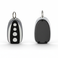 Télécommande universelle de garage, duplicateur de code à code tournant, en plastique, 4 boutons