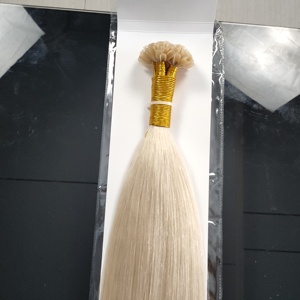Extensiones de Cabello Humano 100% Remy con Queratina Italiana Pre-Adherida, Doble Trama, Punta en U, Venta al Por Mayor Dragonbeauty - Product Image 1