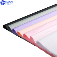 Kertas Tisu Warna-warni untuk Pembungkus Bunga, Kertas Pembungkus Tisu Pink, Kertas Pembungkus Tisu Motif Kupu-kupu untuk Pembungkus