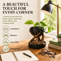 Nouveau modèle de pot de plantation STL pour racines d'arbres, pot en forme de main pour la plantation de racines d'arbres, design nordique, robuste et durable