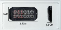 Feux stroboscopiques LED haute luminosité 3 watts pour véhicules d'urgence, camions, ambulances, voitures, montage sur surface avant, grilles LED, feux stroboscopiques