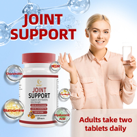 OEM duozi produk suplemen makanan 1500mg glucosamine untuk suplemen olahraga sendi dukungan sendi MSM dukungan tablet