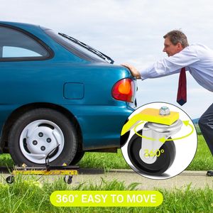 हॉट सेल स्टील हाइड्रोलिक कार व्हील डोली स्केट्स गो कार लिफ्ट - Product Image 4