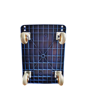 Carretilla de Plataforma Plana de Acero Inoxidable de 4 Ruedas Easy Move, Diseño Plegable Súper Silencioso, Conveniente para Uso en Almacenes y Compras, OEM - Product Image 4
