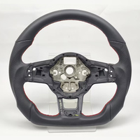 Volant de direction en cuir pour voiture de sport SENCH, très vendu, pour VW Golf 6 7 Jetta GTI Polo CC Passat Tiguan Sharan Scirocco
