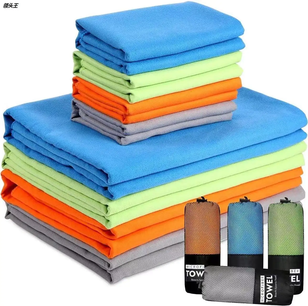 उच्च गुणवत्ता वाले कस्टम लोगो शुद्ध रंग दो तरफा तौलिया आकार 80*150 त्वरित सूखी माइक्रोफाइबर मुद्रण समुद्र तट तौलिया