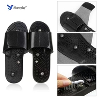 Chaussons de massage électrique pour les pieds, semelles de massage confortables, chaussures de physiothérapie, chaussures thérapeutiques pour les soins personnels quotidiens à domicile