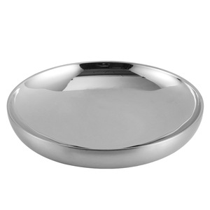 <span class=keywords><strong>Assiette</strong></span> Ronde Double Couche en Acier Inoxydable pour Plats Coréens Kimchi, Technique Givrée, Qualité Alimentaire, pour Dîner et Dessert, Utilisation Extérieure - Product Image 5