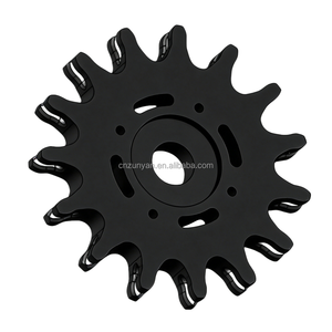 Rueda Guía de Nylon <span class=keywords><strong>MC</strong></span> de 15 Dientes Zunyan con Larga Vida Útil para Línea de Cadena Transportadora Aérea de Procesamiento de Aves de Corral - Product Image 1