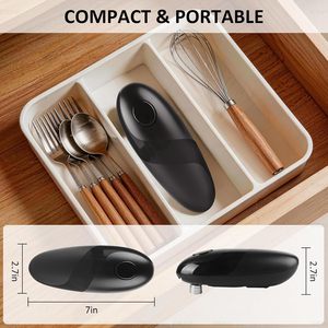 Abrelatas Eléctrico Automático de un Toque, Herramienta para Abrir Latas de Cocina - Product Image 2