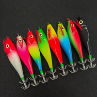Leurre de pêche au jig pour calamar Egi, style moderne Raylor, grand modèle, 8cm 10cm, en plastique ABS lumineux vert, pour eau salée