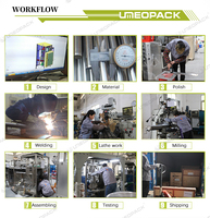 Machine d'emballage alimentaire entièrement automatique combinant pesage et limitation de hauteur pour bonbons QQ, guimauves, fruits confits, fromages