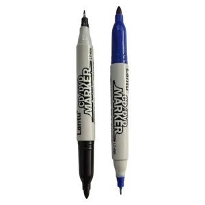 Marcadores de Doble Punta con Tinta Permanente de Colores para Escribir en Papel, Alimentos y Automóviles, Marcadores Versátiles - Product Image 1