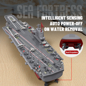 Mô Phỏng Tàu Sân Bay Tất Cả Các Vòng Lái Xe Tốc Độ Cao Động Cơ Kép 2.4G Từ Xa 60M RC Máy Bay Loader DIY Máy Bay Tàu Sân Bay Đồ Chơi - Product Image 2